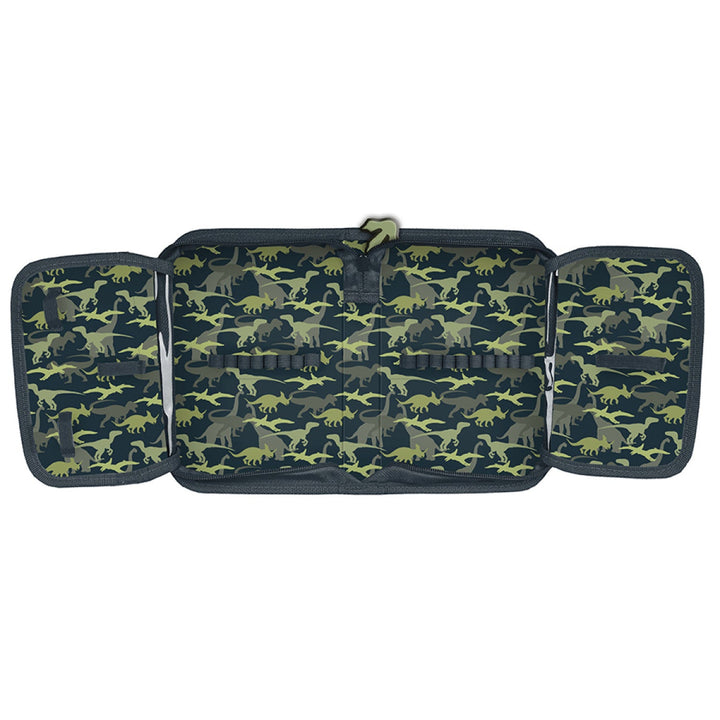 Paso PP23DZ-P001BW Dinosaur Pencil Case without Sccessories Single-Compartment