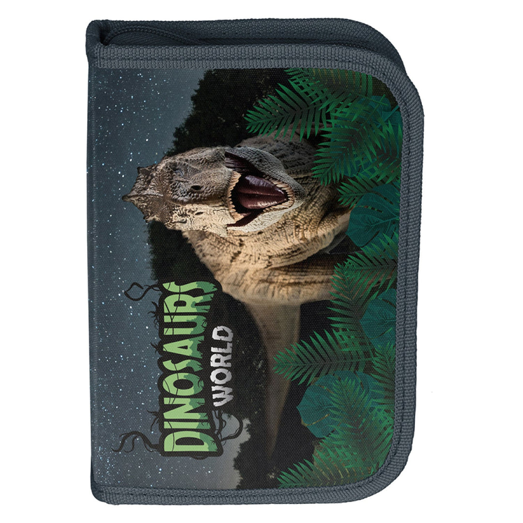 Paso PP23DZ-P001BW Dinosaur Pencil Case without Sccessories Single-Compartment