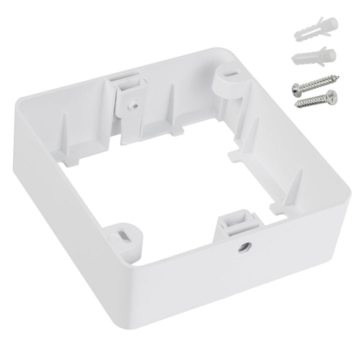 Maclean MCE378 S Surface Mounting Adapter For 9W LED Panel Square 12 x 12 x 3.8 cm Frame