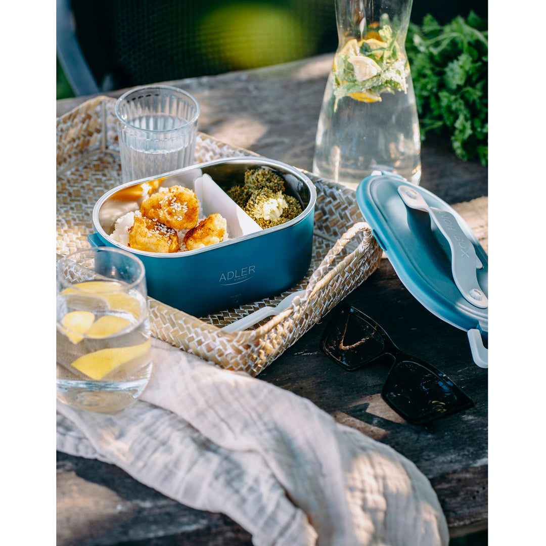 Heated food container 0.8 liters Adler AD 4505 blue