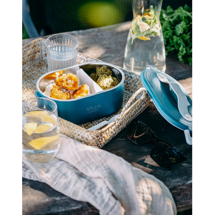Heated food container 0.8 liters Adler AD 4505 blue