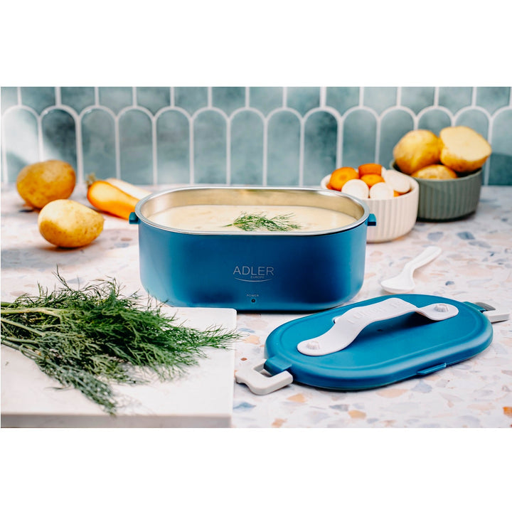 Heated food container 0.8 liters Adler AD 4505 blue
