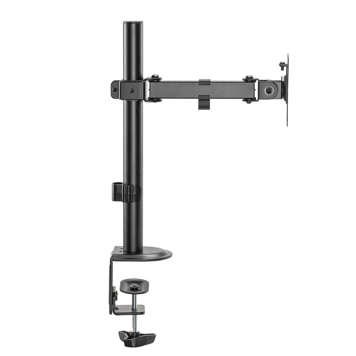 Maclean MC-572N LCD LED Monitor Desk Holder Mount Bracket Single Arm VESA 75x75 100x100 17-32" 9kg Adjustable