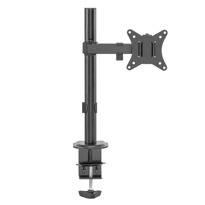 Maclean MC-572N LCD LED Monitor Desk Holder Mount Bracket Single Arm VESA 75x75 100x100 17-32" 9kg Adjustable