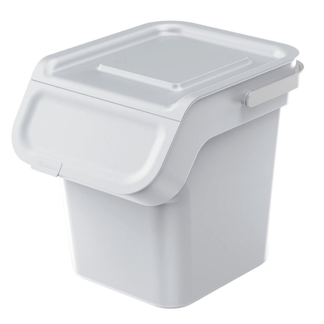 Keden trash garbage can, activated carbon filter, 20 liters, ash, Kaddi Q