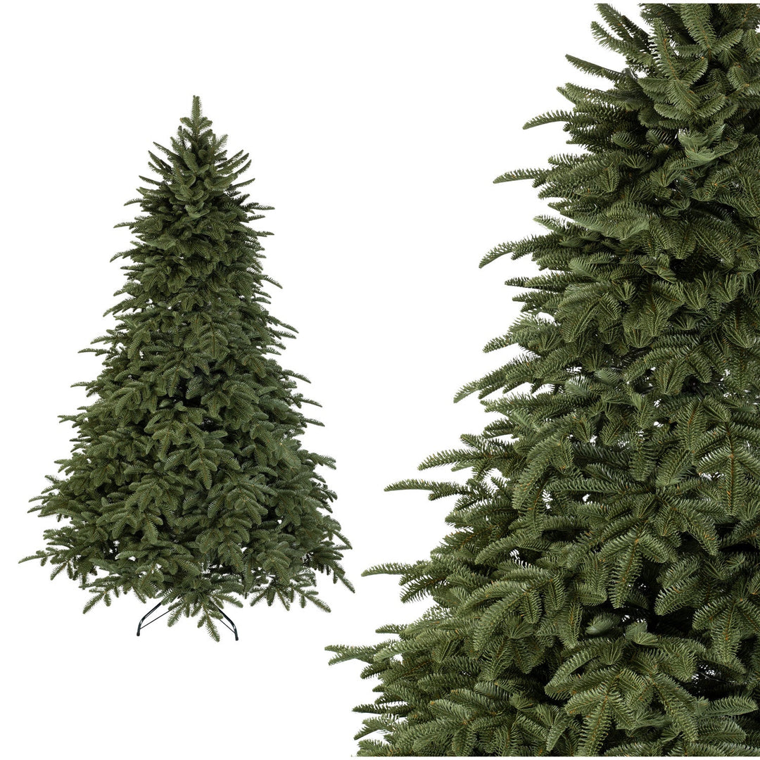Novatom Artificial Christmas tree Snaptree Nordmann fir, branches made of high quality polyethylene (PE) - in THREE lengths (250cm)