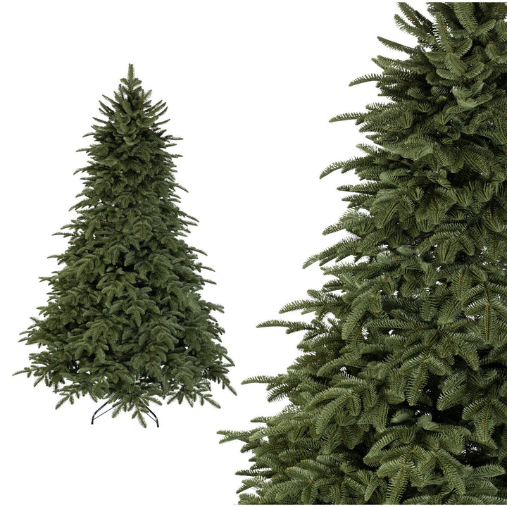 Novatom Artificial Christmas tree Snaptree Nordmann fir, branches made of high quality polyethylene (PE) - in THREE lengths (250cm)