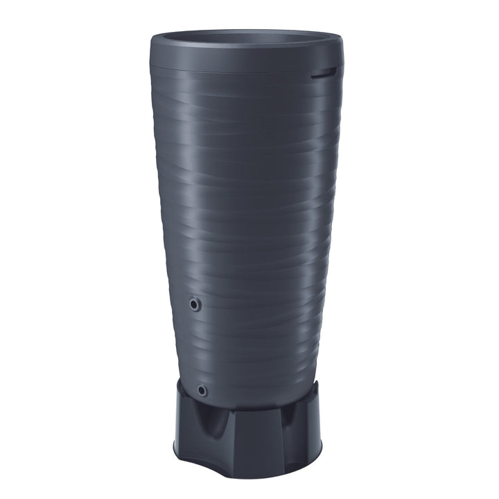 Prosperplast rainwater tank, HDPE plastic, 240 liters, anthracite, IDMZ240-S433