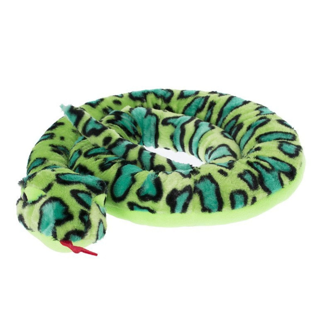 Teddykompaniet plush, green snake, 200cm, T-TED-12558