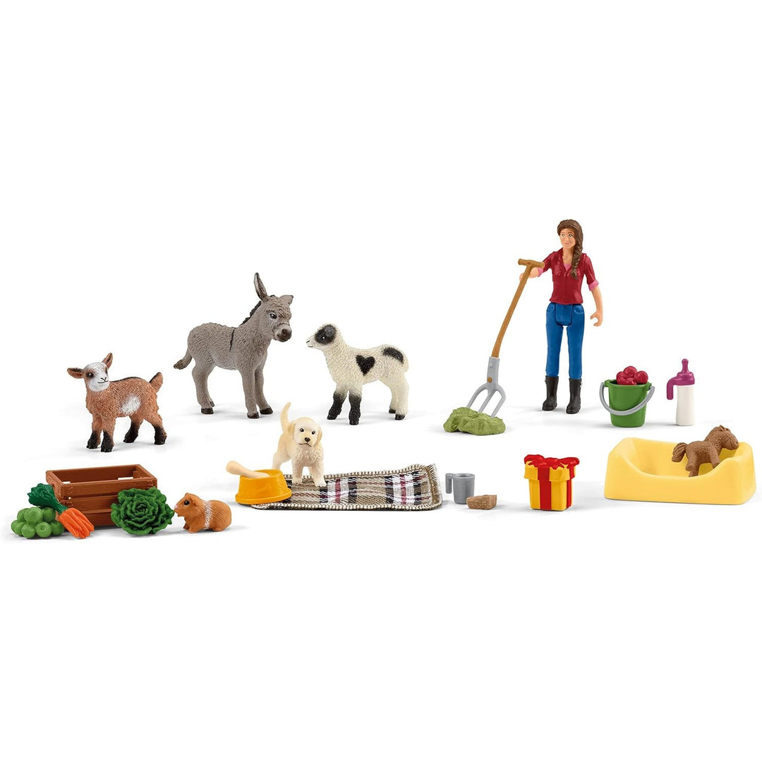 Advent calendar with figures Schleich Farm World SLH98983