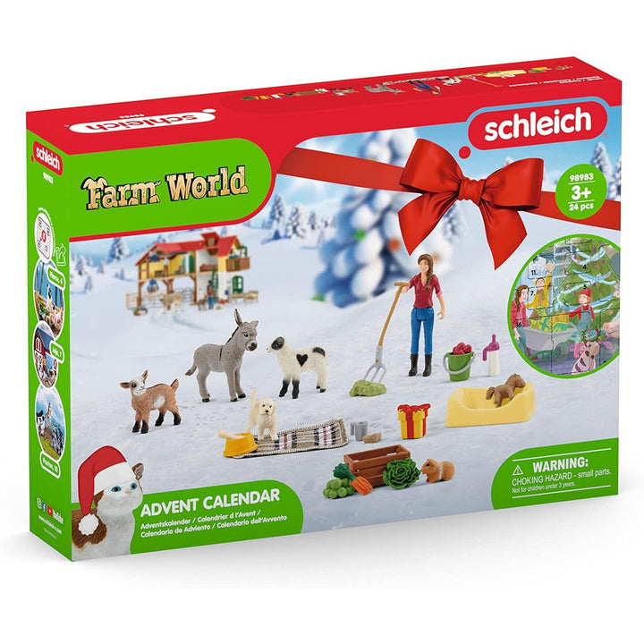 Advent calendar with figures Schleich Farm World SLH98983