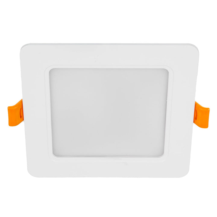 Maclean MCE373 S LED ceiling panel, flush mount SLIM, 9W, Neutral White 4000K, 120*120*26mm, 900lm, + Maclean MCE378 S surface adapter