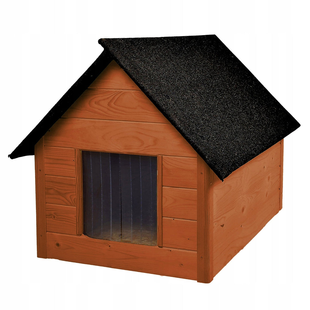 Dog Kennel Insulated Wooden Pet House Shelter Roof Warm Bed Animal Large XL for dogs upto 30 kg