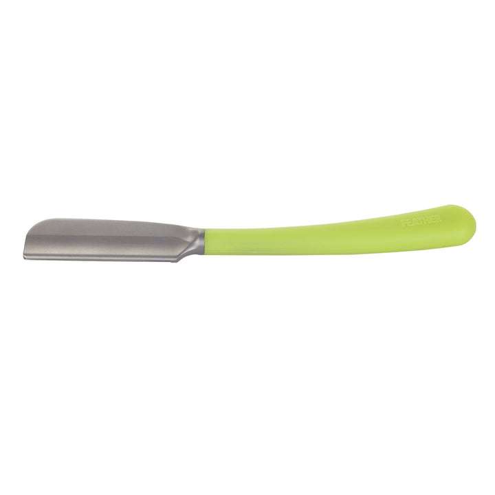 Feather Professional Artist Club Lime razor, razor blade, Japanese style