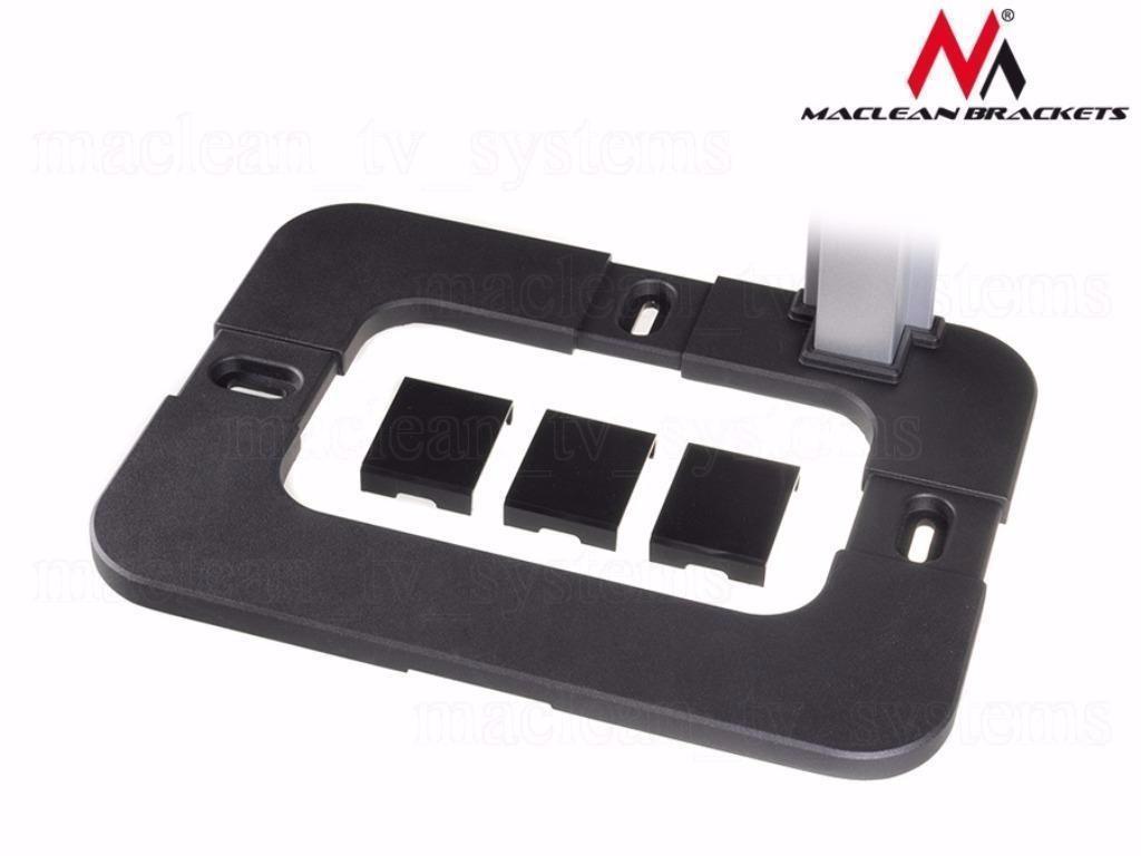Maclean MC-645 Anti Theft Floor Tablet Stand Secure Lock Universal Display VESA iPad Samsung Galaxy