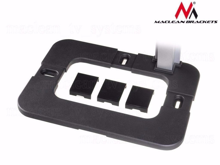Maclean MC-645 Anti Theft Floor Tablet Stand Secure Lock Universal Display VESA iPad Samsung Galaxy
