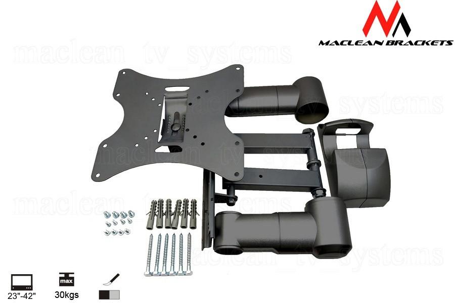 Maclean MC-503A TV Wall Mount Bracket Mount Holder 23’’- 42’’ LED PLASMA LCD Universal