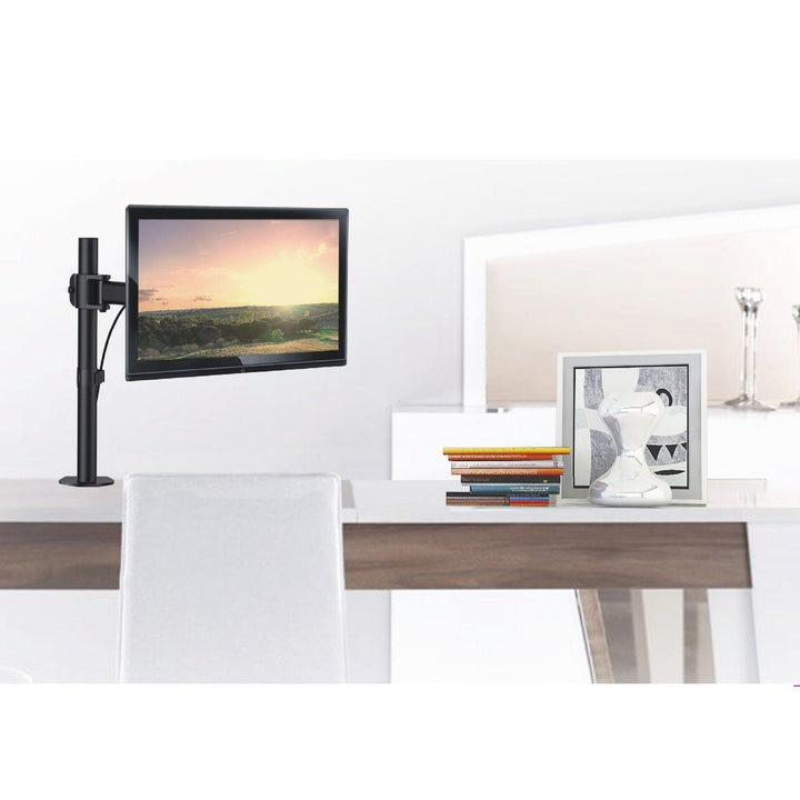 Maclean MC-690 Monitor Bracket Desk Stand Mount Holder Table Adjustable Arm 13'' - 27'' VESA