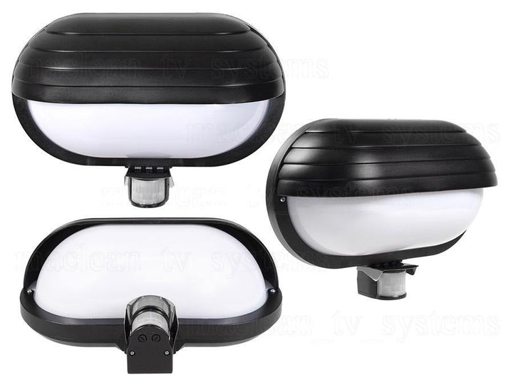 Maclean MCE 33 Wall Lamp Luminaire with Motion Sensor max. 60W Outdoor Indoor without Light Source Dusk to Dawn Facade Garden Pathway Entryway Security