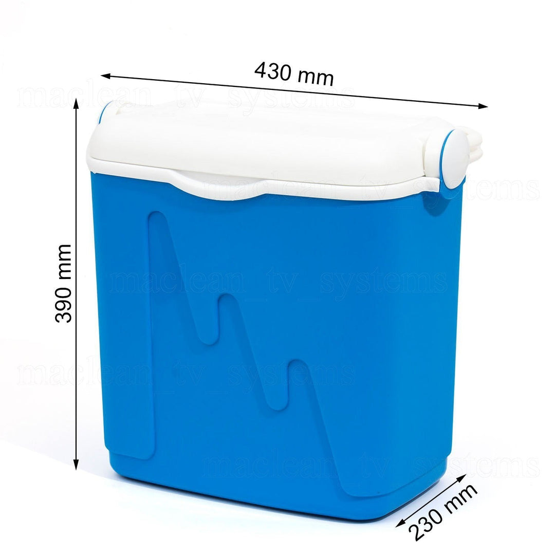 Curver 20L Portable Refrigerator Tourist Fridge Camping Food Storage + 2 Ice Pack 2 x 400g Handle
