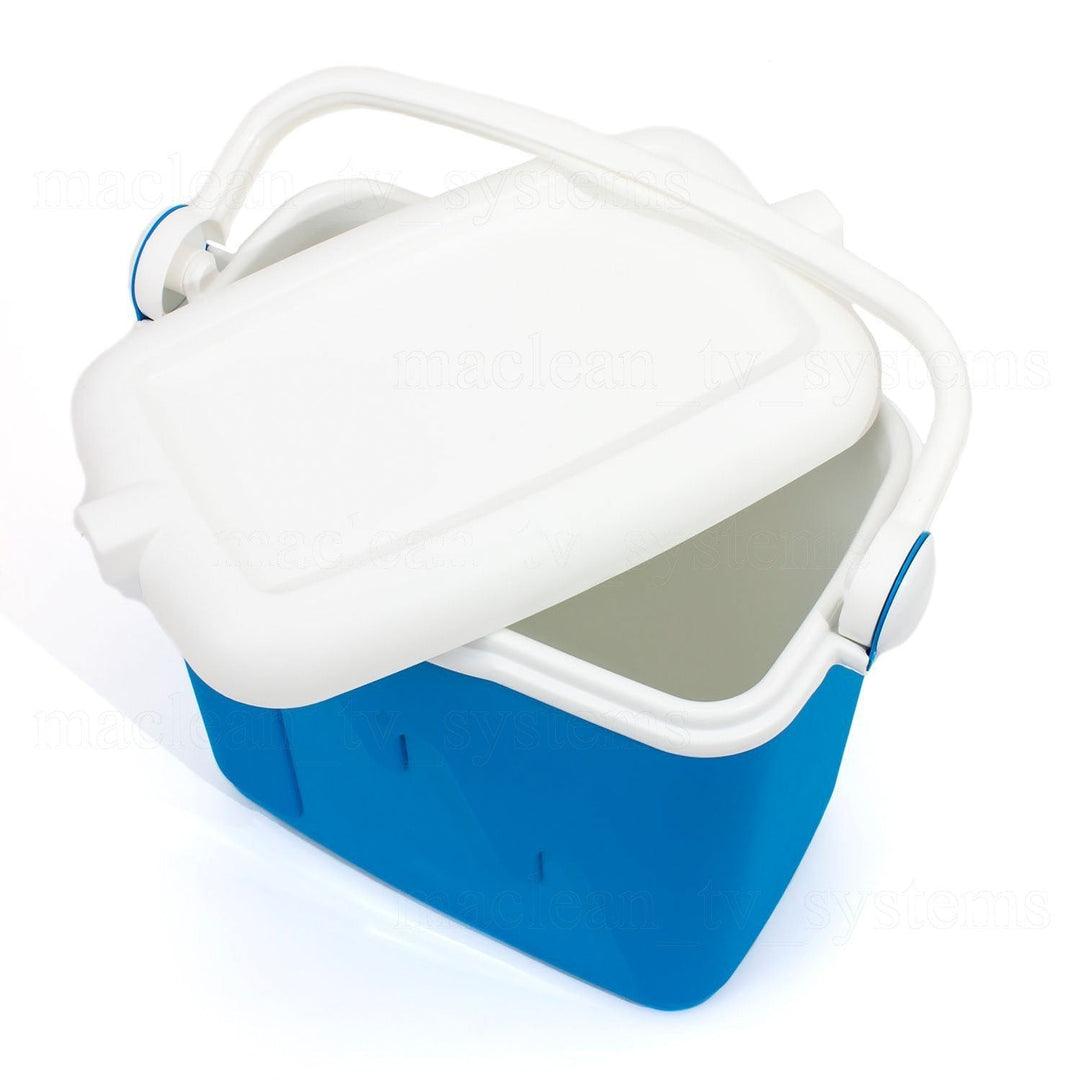 Curver 20L Portable Refrigerator Tourist Fridge Camping Food Storage + 2 Ice Pack 2 x 400g Handle