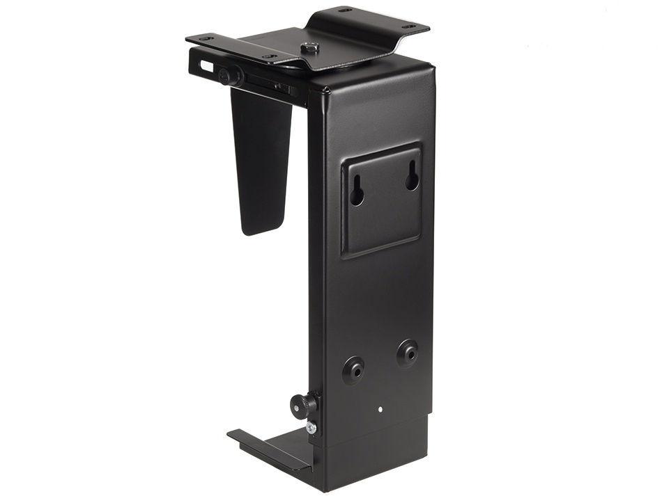 The MC-713 PC Holder Computer Under Desk Table Bracket Support Storage