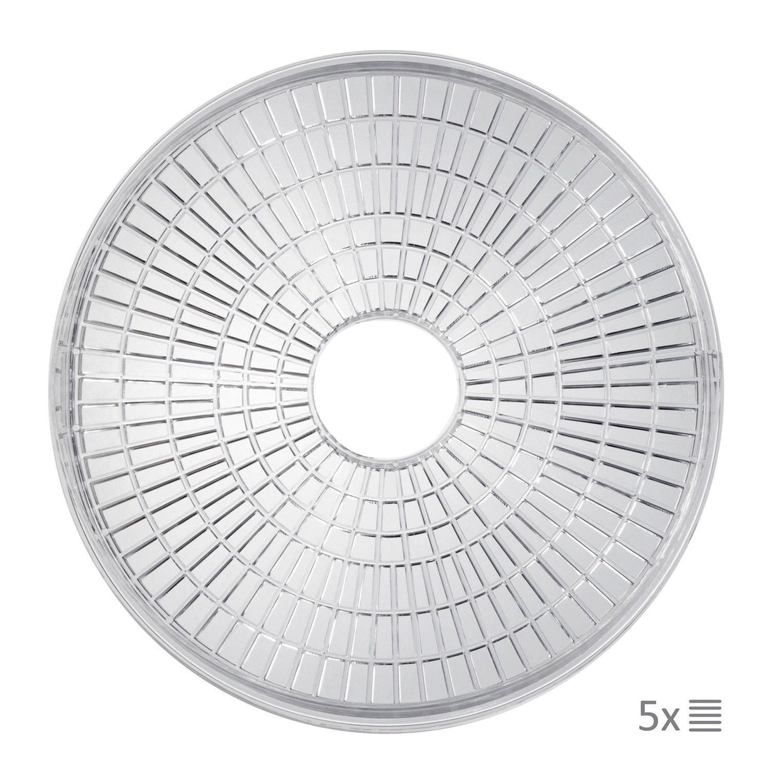 GreenBlue GB190 Food Dehydrator Fruit Vegetable 350W - 5 Trays - 35 to 70°C Temperature Control Adjustable