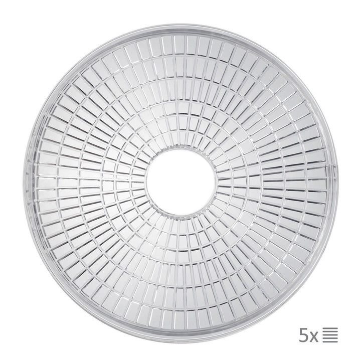 GreenBlue GB190 Food Dehydrator Fruit Vegetable 350W - 5 Trays - 35 to 70°C Temperature Control Adjustable